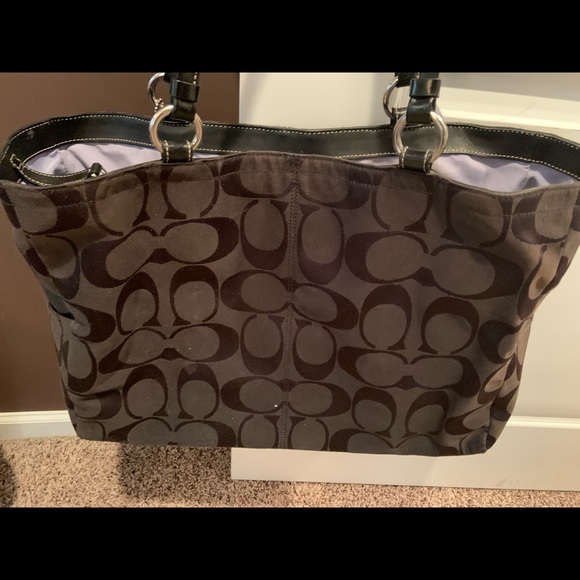 Coach Signature Large tote black - Picture 4 of 14